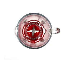 Blender Mixeur, 2 Vitesses, Fonction Pulse, Bol Compatible Lave-vaisselle - DOP220R rouge