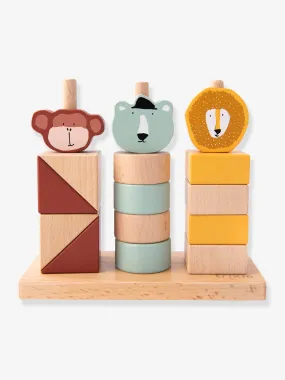 Blocs animaux à empiler en bois - TRIXIE multicolore - Trixie