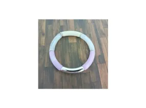 Bracelet tube tons rose blanc argenté 32mm
