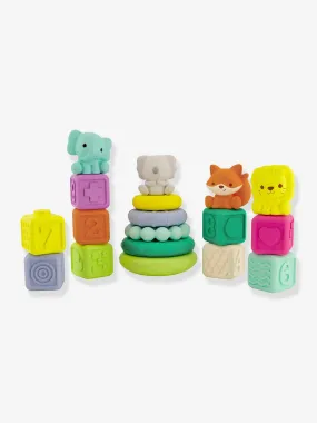 Coffret de 20 pièces sensorielles empilables - INFANTINO multicolore - Infantino