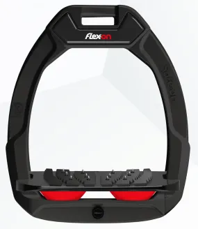 ETRIER FLEX-ON MODELE SAFE ON NOIR / ROUGE | Horse Liberty