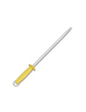 Fusil à aiguiser Fischer Standard, manche jaune (34 cm.) ⚔️ Boutique Épées