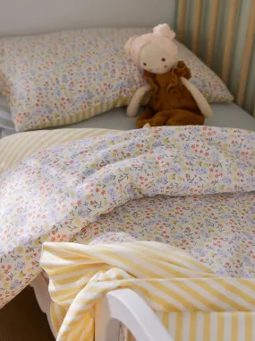 Housse de couette réversible bébé GIVERNY multicolore - Vertbaudet