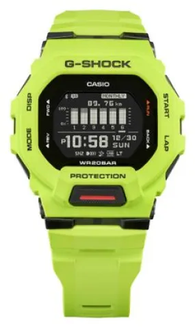 Montre Casio G-SHOCK G-Squad GBD 200 Jaune