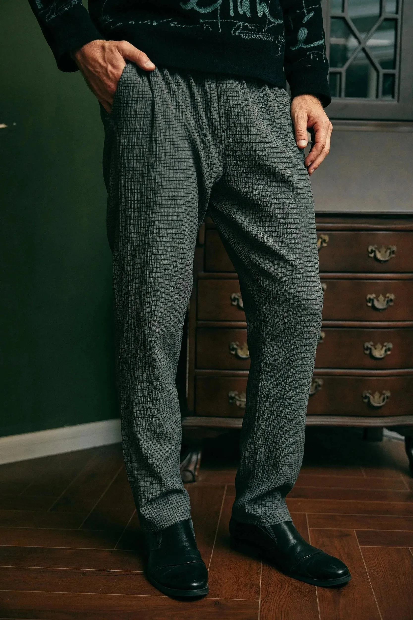 Pantalon Silk Gris