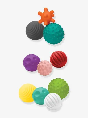 Set 10 balles Souples Sensorielles - INFANTINO multicolore - Infantino