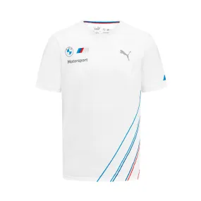 T-shirt BMW MOTORSPORT Replica blanc pour homme