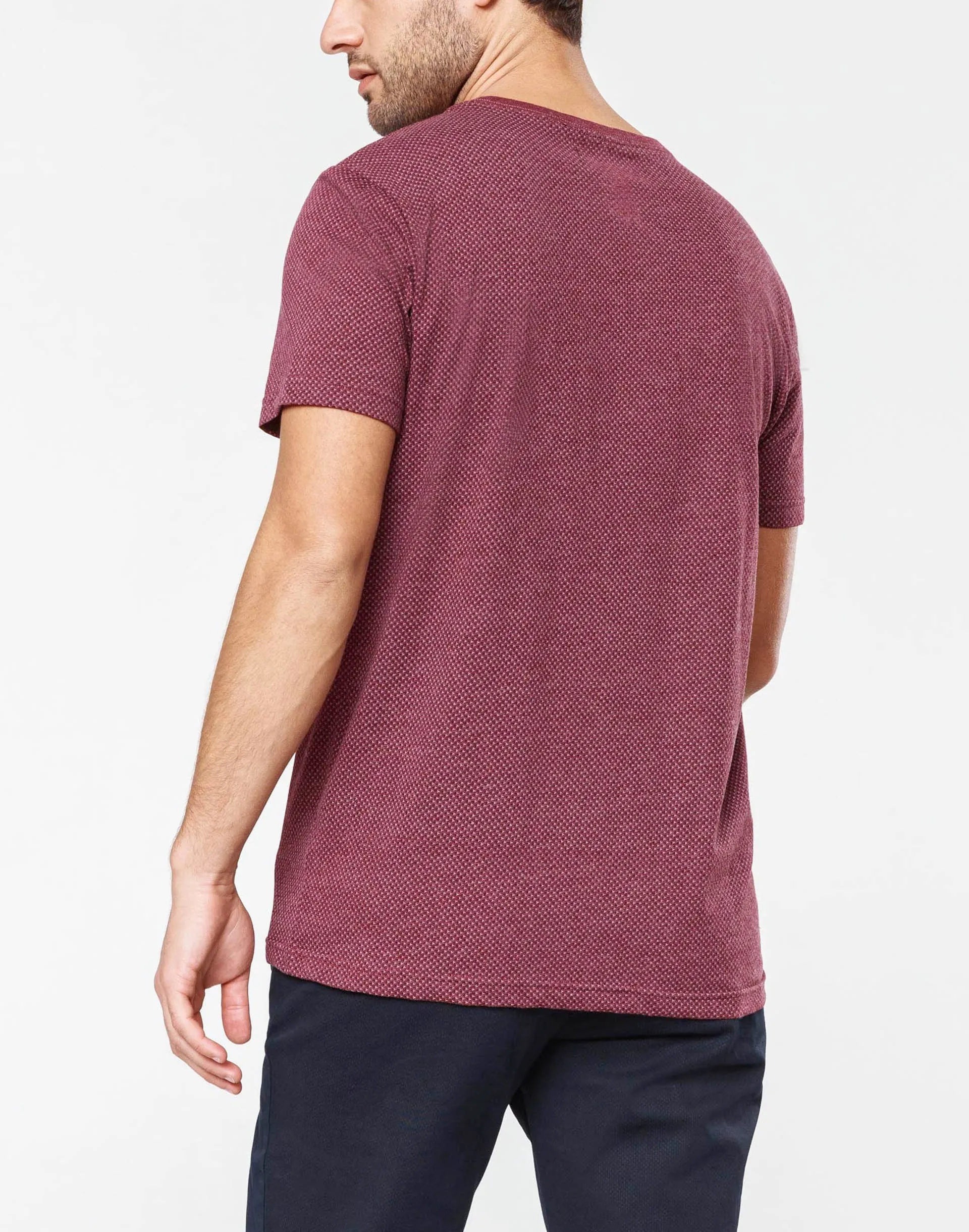 T-shirt bordeaux