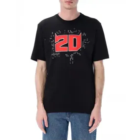 Tee-shirt 20 QUARTARARO noir/rouge - MAXXESS.FR, T-Shirt