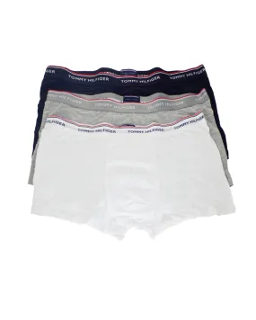 Tommy Hilfiger Lot de 3 boxers grande taille noir, blanc et gris - Size-factory